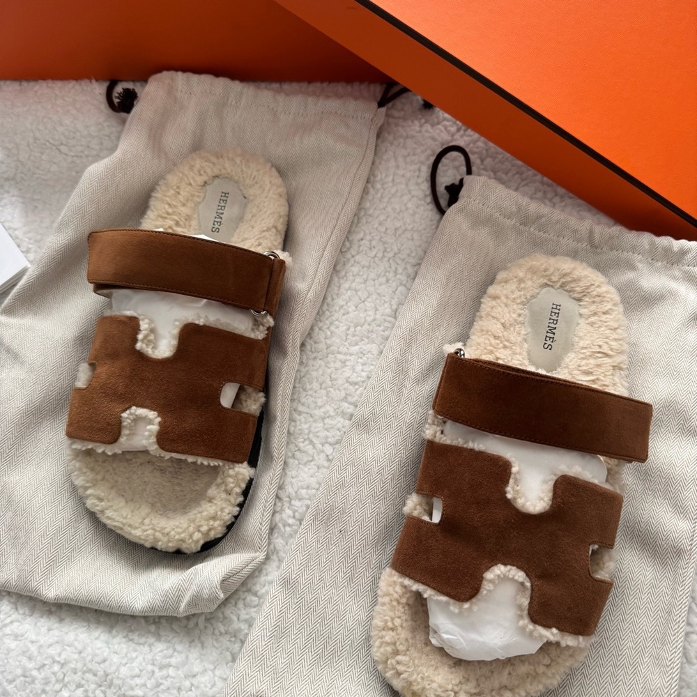 hermes sandals/slippers